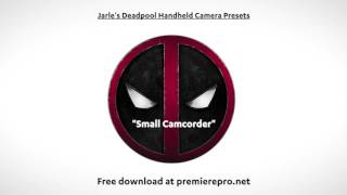 Jarles Deadpool Handheld Camera Presets DEMO [upl. by Rivera971]