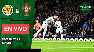 🚨 ESCOCIA vs PORTUGAL 🔥 UEFA NATIONS LEAGUE 2024  RONALDO TITULAR [upl. by Juliette]