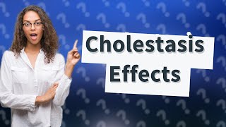 What are the longterm effects of cholestasis of pregnancy [upl. by Neirbo989]