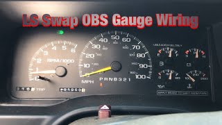 How To Get Your LS Swapped OBS Gauges To Work [upl. by Idram]