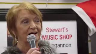 Philomena Begley Book And CD Signing At Stewarts Music Shop Dungannon [upl. by Cirad]