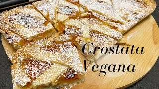 Crostata Vegana allAlbicocca Senza Uova e Senza Latte con Frolla Perfetta non si Sbriciola [upl. by Nallaf]