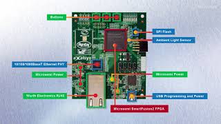 Microsemi DigiKey Maker Board Unboxing [upl. by Myers]