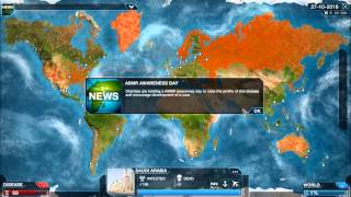 ASMR Playing Plague Inc chewing gumwhispering [upl. by Rus]