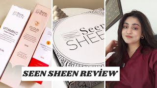 Seen Sheen Skincare Brand  Reviewing Products  Dr Zoya Iqbal [upl. by Annerahs21]