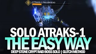 Solo Atraks1 Raid Boss  The Easy Way Glitch Method Destiny 2 Beyond Light [upl. by Hathaway411]