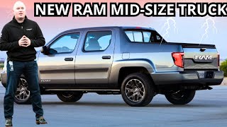 2024 RAM Mid Size Pickup Truck what you need to know [upl. by Adlitam]