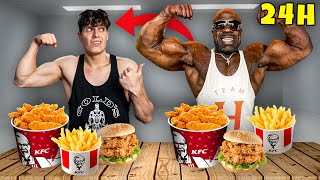 Spróbowałem diety KALI MUSCLE przez 24h ASMR KFC MUKBANG [upl. by Jodoin]