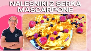 Kasia Gotuje Keto  Naleśniki z serka mascarpone [upl. by Otinauj]