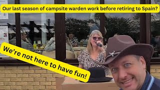 Western weekend fun at Riverside Meadows Caravan Park Ripon with Cath singing [upl. by Elidad344]