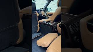 range rover entry view Super luxury suv land rover range rover interior cars carshow [upl. by Eoin427]