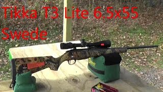 Tikka T3 Lite 65x55 Swede Review [upl. by Enowtna]