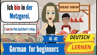 Deutsch Lernen Made EASY  German for beginners  Deutsch im Alltag teil 22 [upl. by Walling]