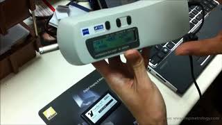 Accretech Japan Surface Texture and Contour Measuring Instruments  Handysurf E35A Demonstration [upl. by Hadihsar]