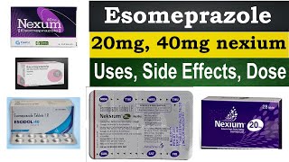 Esomeprazole Tablet and Capsule  Drug Information [upl. by Audrye]