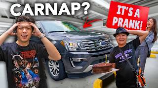 Our CAR Got Stolen Bday Prank Surprise  Ranz and Niana [upl. by Dream118]