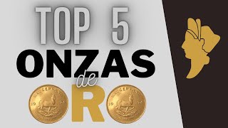 📀📀📀TOP 5 monedas de ORO puro para Invertir [upl. by Nedrud]