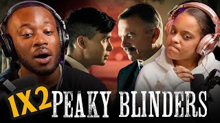 Peaky Blinders 1X2 FIRST TIME REACTION THINKING is important [upl. by Enohs]