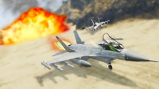 Impossible Jet Heist GTA 5 Funny Moments [upl. by Alaaj]