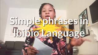 Learn Useful And Simple Ibibio Language Ibibio Class 001 [upl. by Dobson]