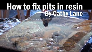 How To Fix Pits In Resin [upl. by Dorlisa920]