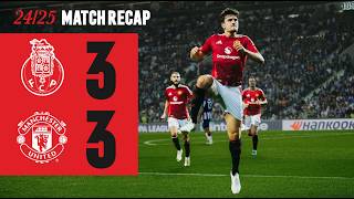 A Point In Porto  FC Porto 33 Man Utd [upl. by Elva]