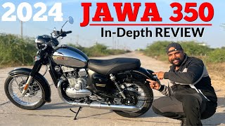 2024 JAWA 350  First Ride Experience amp InDepth Review [upl. by Asela]