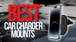 🖥️ TOP 5 BEST Wireless Car Charger Mounts [upl. by Vallo657]