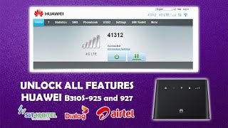 How to Unlock All Features In Huawei B310s 927 and B310s 925 Router DialogSLTMoitelLanka Bell [upl. by Asseral]