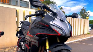 CF MOTO 450 SRS NEW BLACK COLOUR REVIEW cfmoto 450sr [upl. by White237]