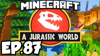 Jurassic World Minecraft Modded Survival Ep87  SPINOSAURUS amp DRAGON BACKPACK Dinosaurs Modpack [upl. by Asek704]