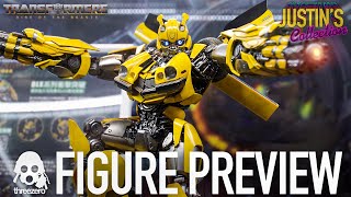 Bumblebee Transformers Rise of the Beasts Threezero DLX  Figure Preview Episode 237 [upl. by Fortunato]