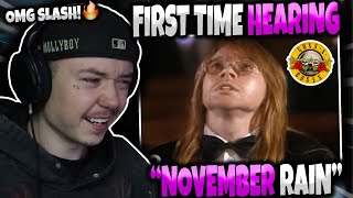 HIP HOP FANS FIRST TIME HEARING Guns N Roses  November Rain  GENUINE REACTION [upl. by Asiul]