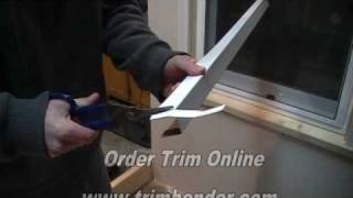 How to cover a window sill [upl. by Terrab]