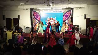 IBA Boishakhi Utshob 1426  Abar Jigay  Shundori Komola Dance Performance by BBA 25th [upl. by Lewiss]