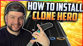 How to install Clone Hero  Add Songs 2023 [upl. by Mitch817]