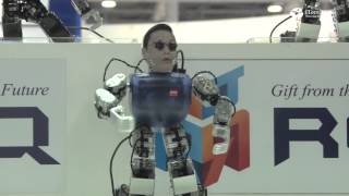 PSY GANGNAM STYLE ROBOT WORLD 2012 SEOUL [upl. by Ayinat]