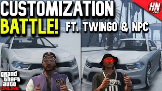 Bravado Buffalo STX Customization Battle ft twingoplaysgames gtanpc  GTA Online [upl. by Nnylekoorb]