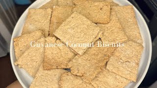 GUYANESE COCONUT BISCUITS 🇬🇾 [upl. by Goldfarb]