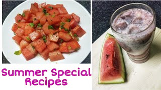 Watermelon Sharbatwatermelon saladSummer special recipesRefreshing recipes [upl. by Abla]