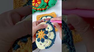 🧶크로 셰 뜨개질 튜토리얼 Crochet Tutorial Tığ İşi Eğitimi かぎ針編みのチュートリアル Tutorial de crochê shorts [upl. by Alael]