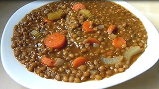 Lentilles à la marocaine avec Instant Pot  en moins de 5 minutes  Végétarien [upl. by Brit]