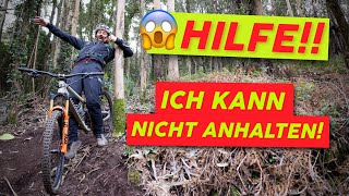 Hilfe Ich kann nicht anhalten  Tipps für mehr Kontrolle auf Trails  MTB amp eMTB Fahrtechnik [upl. by Adam]