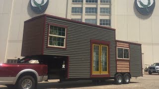 24 quotWhittle Wagonquot Tiny House on Gooseneck Trailer [upl. by Gustaf]