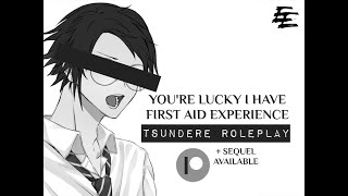 M4A Male Tsundere Class President amp Delinquent  Azusa Audio Roleplay ASMR Enemies To Lovers [upl. by Bust933]