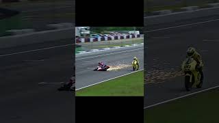 This driver literally surfed on his MotoGP bike [upl. by Dehlia]