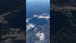 CRATER LAKE from above Oregon travel craterlake pnw [upl. by Torrlow328]