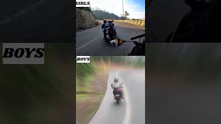 GIRLS OR BOYS DRIVING WHICH IS BEST 🤣😂🔥 trending trendingreels racing [upl. by Ainna]