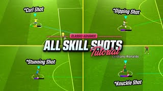 eFootball 2024 Mobile  All Skill Shots Tutorial Classic  Advance Control [upl. by Chandler682]