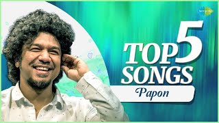 Top 5 Papon Songs  Maula  Ek Pyar Ka Nagma Hai  Rimjhim Gire Saawan  Best of Papon Playlist [upl. by Polak]